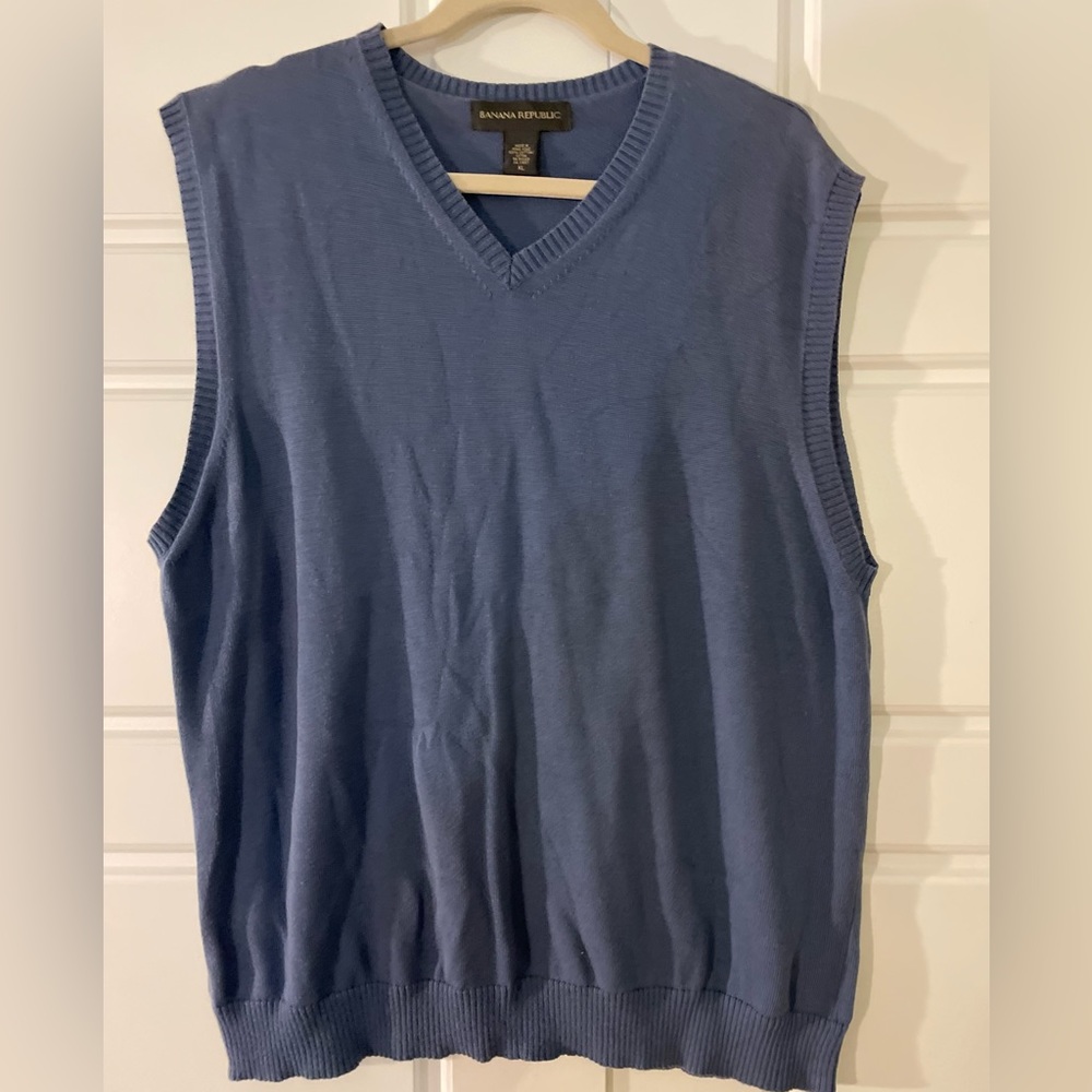 Banana Republic sweater vest sz XL